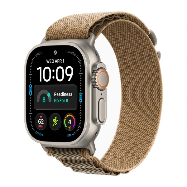 Смарт-часы Apple Watch Ultra 4 49mm Natural Titanium Case with Desert Alpine Loop