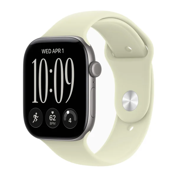Смарт-часы Apple Watch Series 12 46mm Space Gray Aluminum Case with Pale Succulent Sport Band