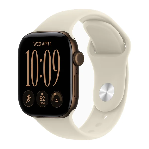 Смарт-часы Apple Watch Series 12 42mm Dark Bronze Aluminum Case with Sand Sport Band