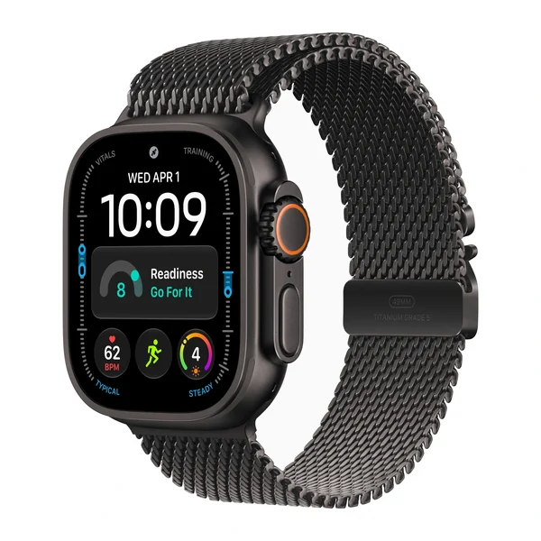Смарт-часы Apple Watch Ultra 4 49mm Black Titanium Case with Black Titanium Milanese Loop