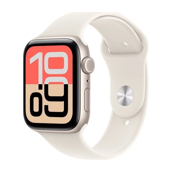 Apple Watch SE 3 40mm Aluminum Case Starlight, Sport Loop Starlight