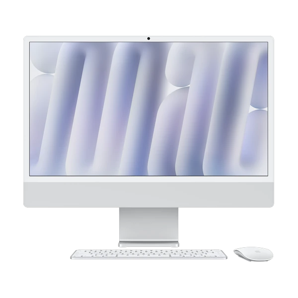 Моноблок iMac 24″ (M4) · 10 CPU / 10 GPU · 16Gb / 256Gb · Silver